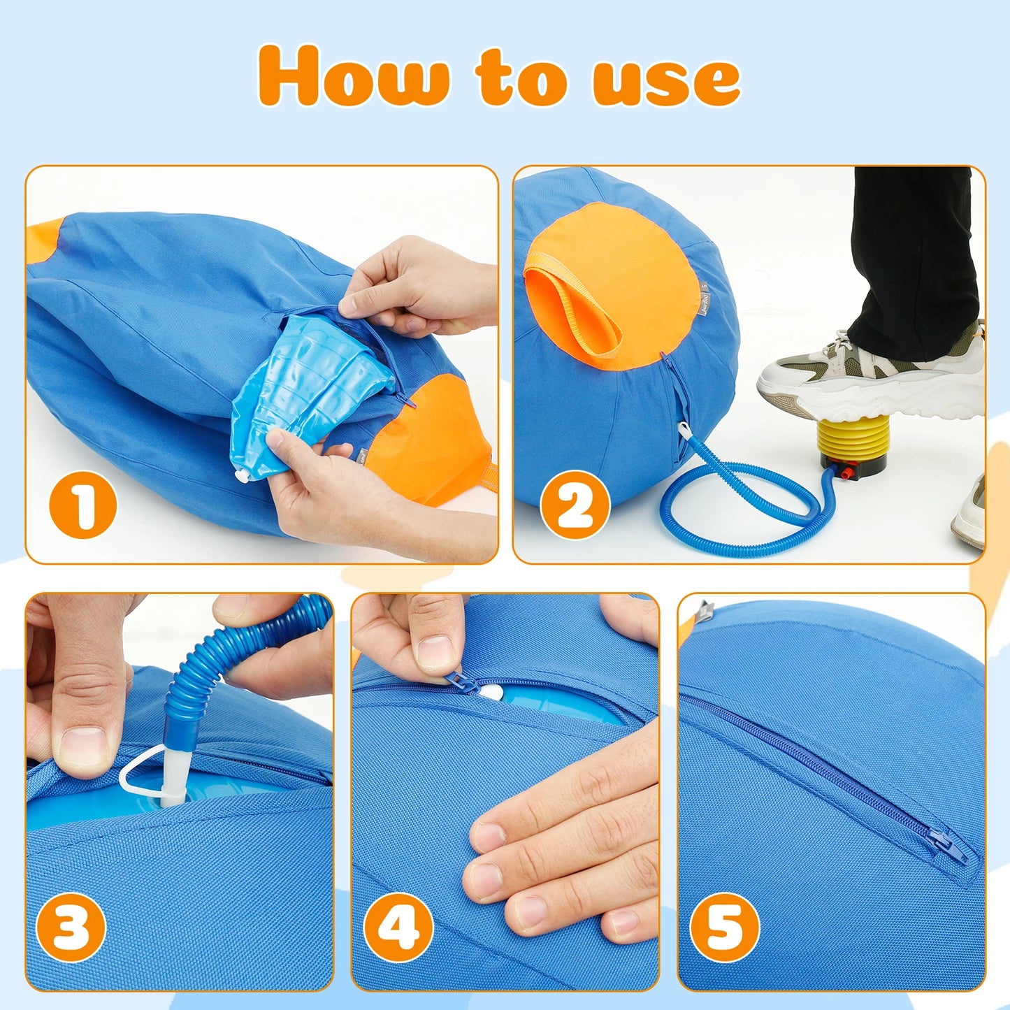 Dogs Outdoor Inflatable Ball Toy Herding Ball Agility Training Durably Physical Activity Big Ball Pet Self Play Toy
