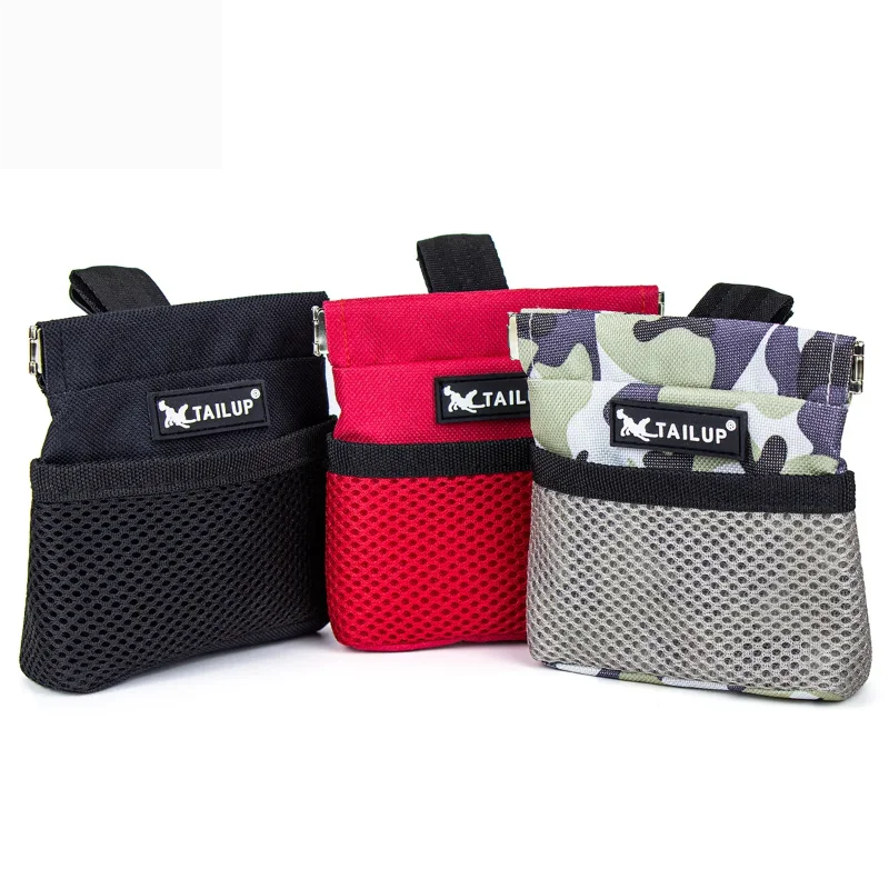 Pet Dog Puppy Training Treat Snack Bait Pet Feed Pocket Pouch Obedience Agility Pouch Food Bag Pocket Snack Reward Waist Bag